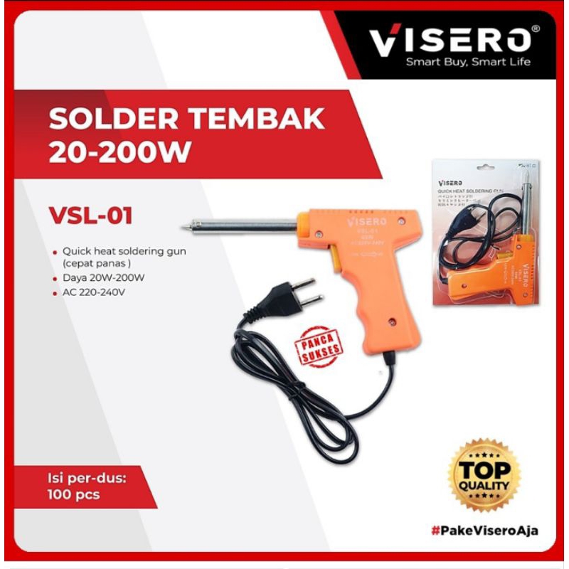 Solder Gun Tembak 20Watt -200Watt 20-40W Soldering