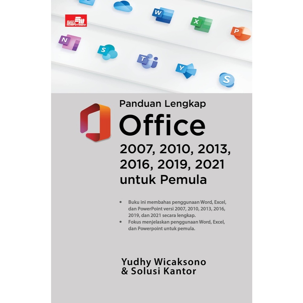 Gramedia Bandung TSM - Buku Best Seller BB20-Panduan Lengkap Office 2007, 2010, 2013, 2016, 2019, 20