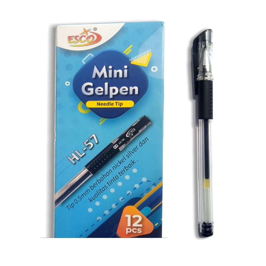 

Pulpen Esco Mini HL 57 BOLPOIN PEN / Esco Mini Gelpen / NeedleTip
