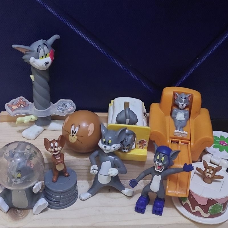 tom and jerry figure preloved / bekas