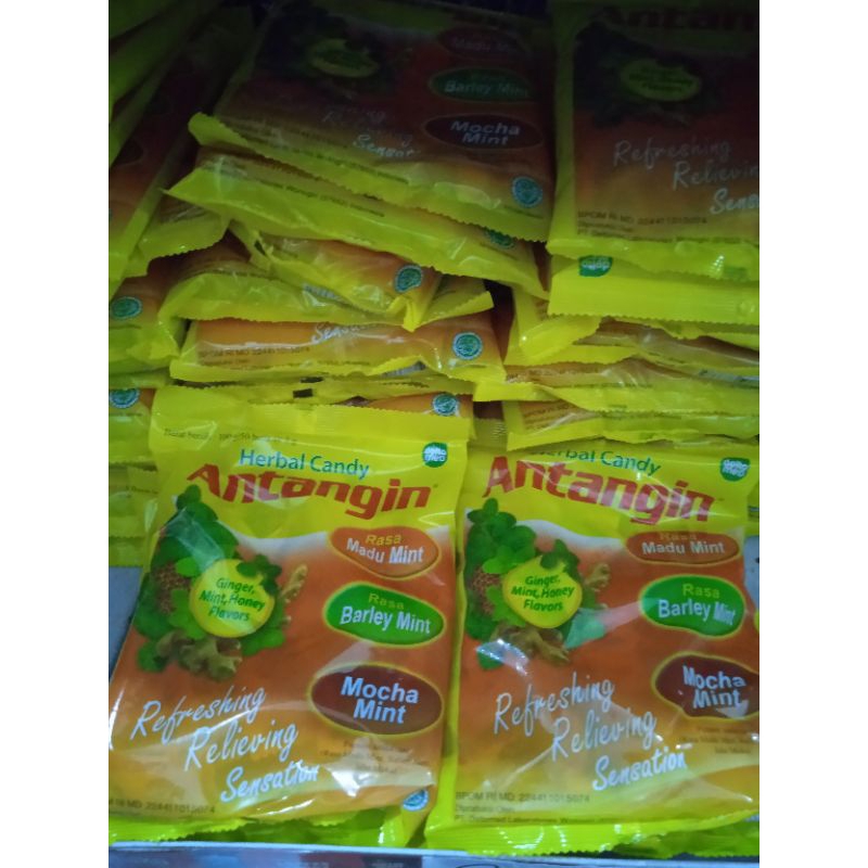 

Antangin herbal candy 1pak isi 50pcs