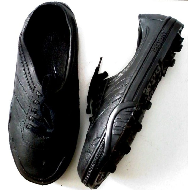 Sepatu karet PETANI hitam, berkebun