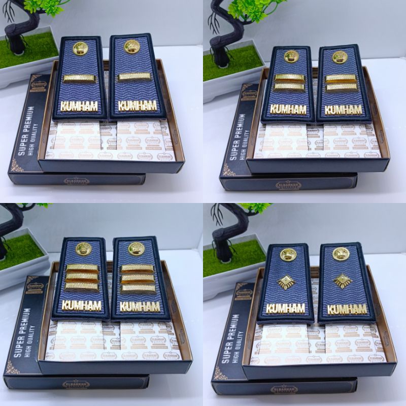 

PANGKAT PDH KUMHAM 3A/3B/3C/3D TERBARU GOLD PLETING EXCLUSIVE PREMIUM