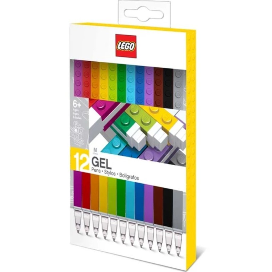 

Mainan Alat Tulis Lego Pulpen Gel Pen 12 pcs color Brick