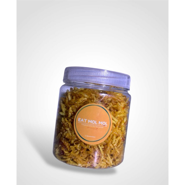 

Kentang Mustofa Kering Bencok eatmolmol toples 400 ml