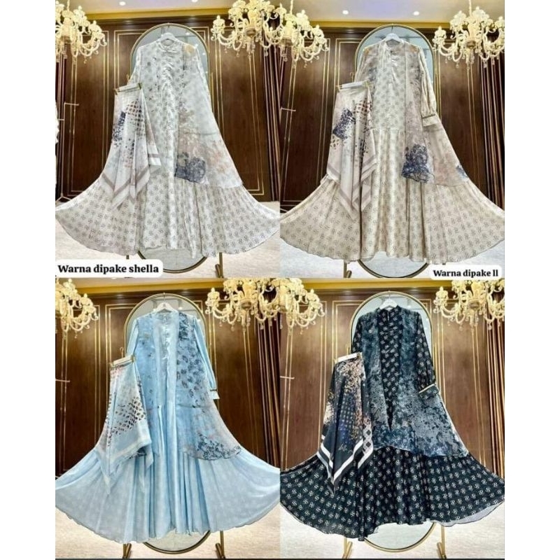 Set Hijab Lucinta Luna Ori Ss