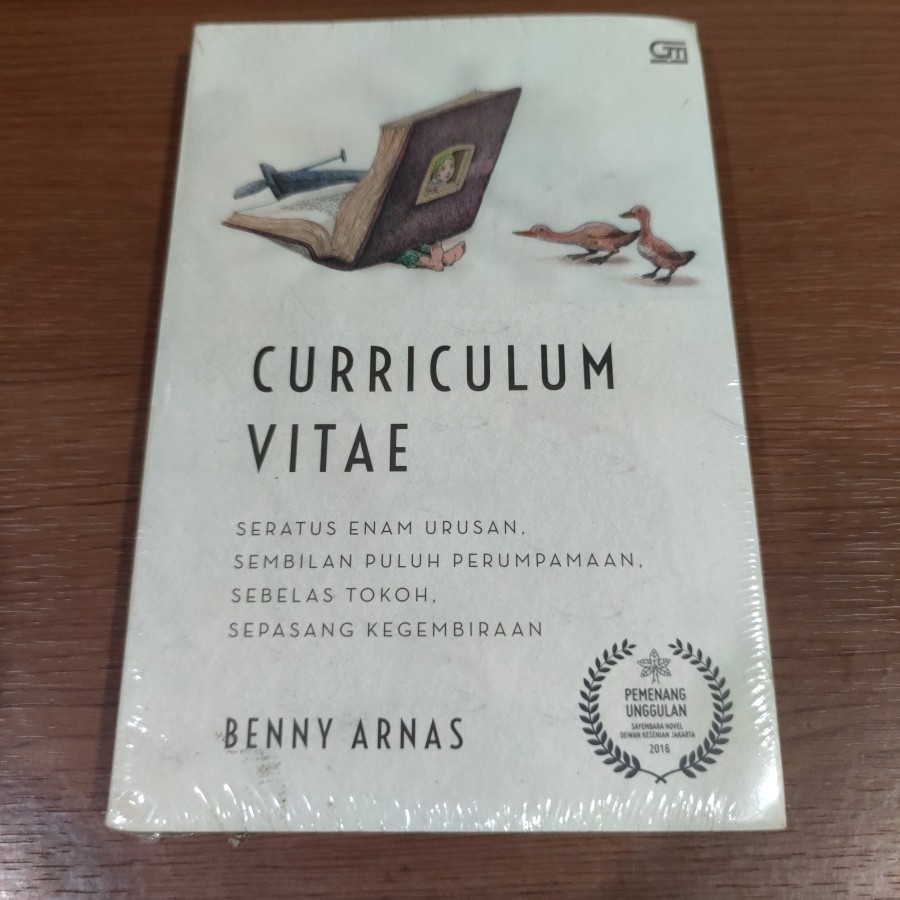 BARU ORIGINAL - Buku Novel Curriculum Vitae - Benny Arnas