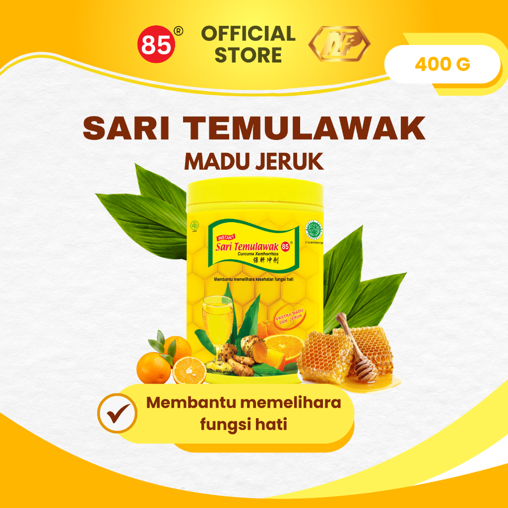 

Deli 85 Sari Temulawak Madu Jeruk Toples Minuman Herbal untuk Kesehatan Liver