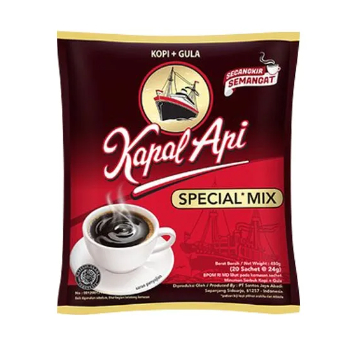 

WP - Kopi Kapal Api Special Mix Sachet ( Kopi + Gula )