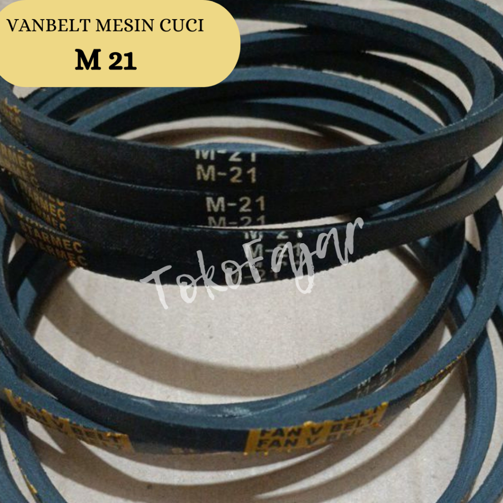 (M21) Van belt mesin cuci type M21, Karet Mesin Cuci