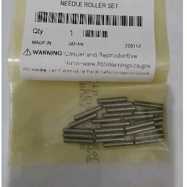 Laher lidi needle roller set mesin Tohatsu 25pk 30pk. Asli
