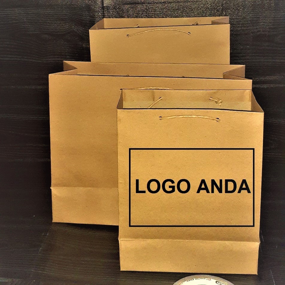 

Paper bag Custom ukuran Large T40 x P30 x L10