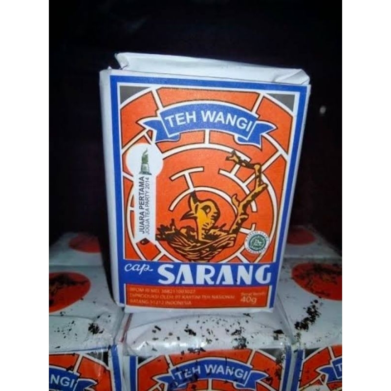 

[Isi 10x40gr] Teh Wangi Cap SARANG per pack / Juara Pertama Tea Party 2014