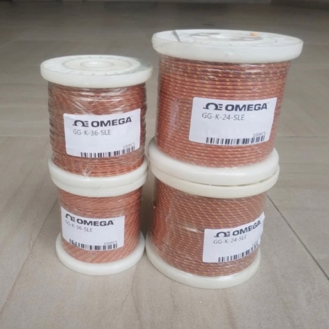 Fiber Glass K Type Thermocouple wire Sensor GG-K-36/30/24
