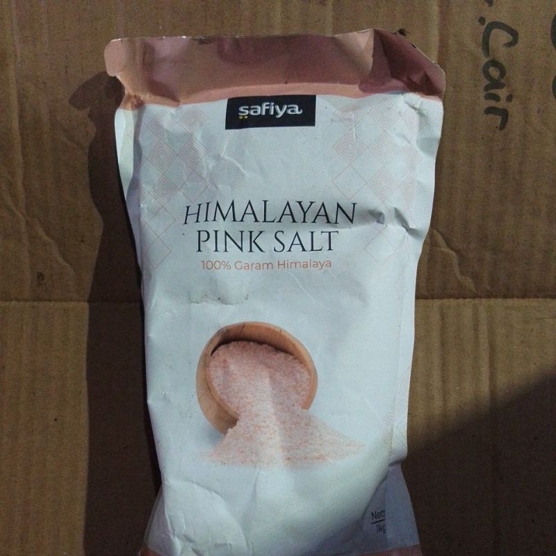 

Himalayan pink salt (100% Garam Himalaya) 1kg