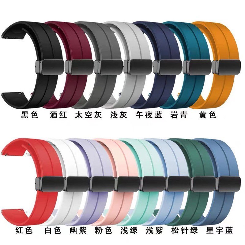 Strap Smartwatch Silicone Tali Magnetic Buckle Smartwatch Eggel Tempo 3, Model Kotak