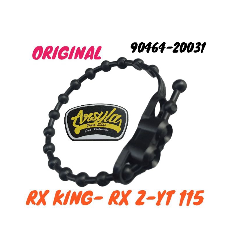 klem clam pengikat kabel body Yamaha original 90464-20031 RX king RX s spesial  RX K RX Z  YT115 DT 