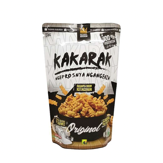 

[TERMURAH!] Kakarak Makaroni Spiral 100gr - Cemilan Enak Pedas Gurih