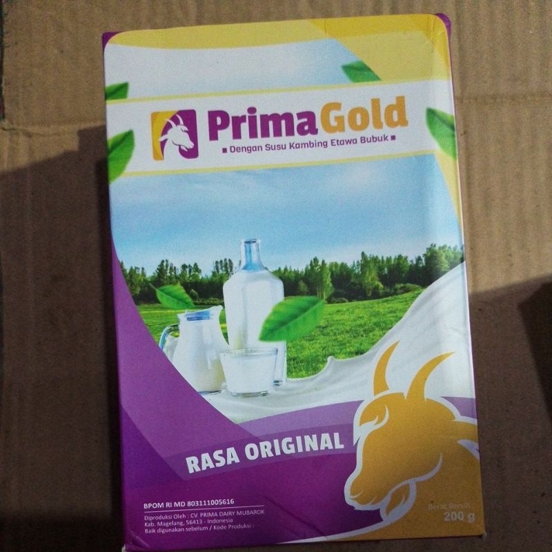 

primaGold Susu kambing etawa bubuk 200g