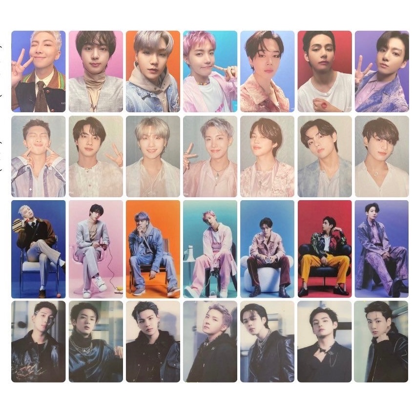 Photocard proof collector bts set kim namjoon rm seokjin taehyung kecup v jung hoseok jhope hoba par