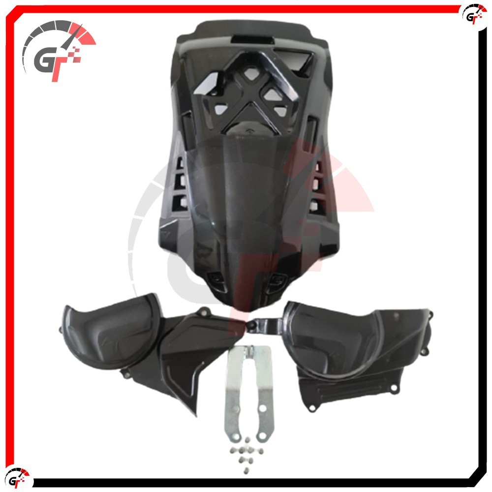 TUTUP MESIN CRF 150 250  COVER ENGINE GUARD HONDA MOTORCROSS  MOTOR CROSS TRAIL SUPERMOTO DIRTBIKE