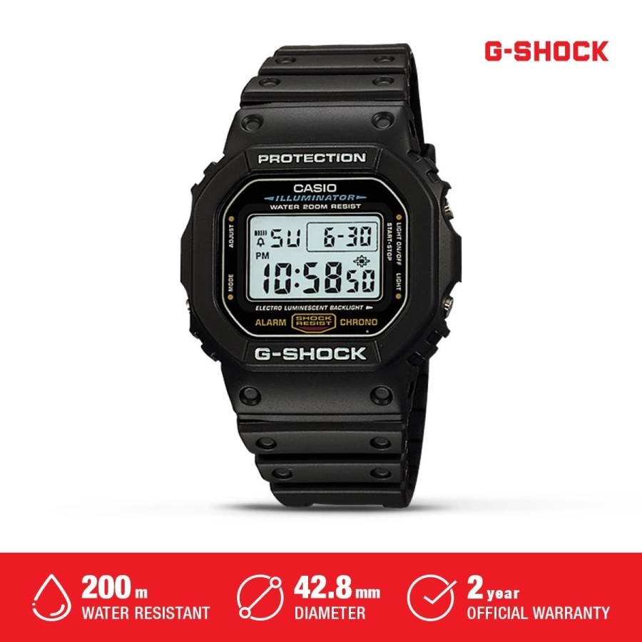 Casio G-Shock DW-5600E-1V / DW5600E-1VDF Original