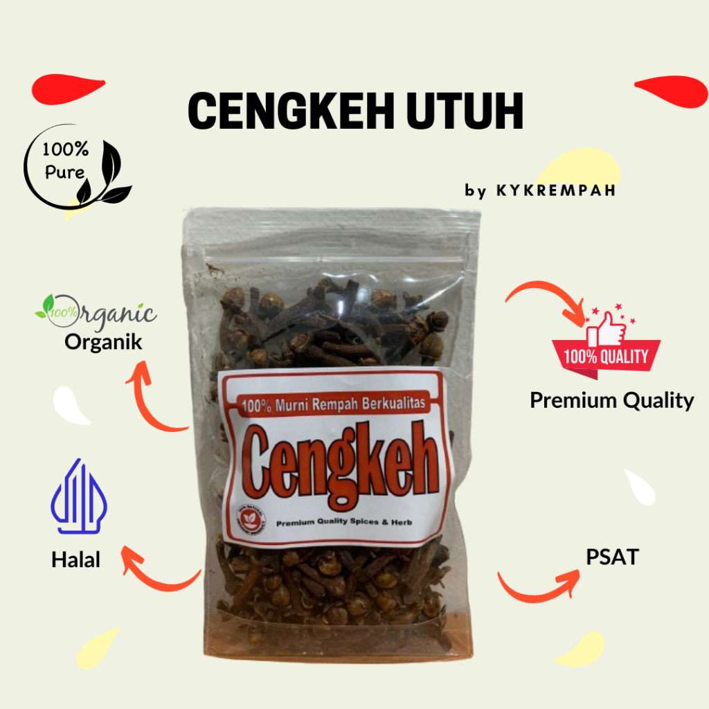 

Cengkeh Utuh Wangi & Asli