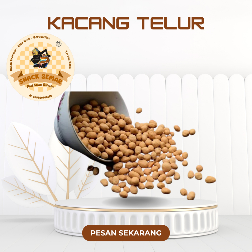 

Kacang telur Makanan Ringan
