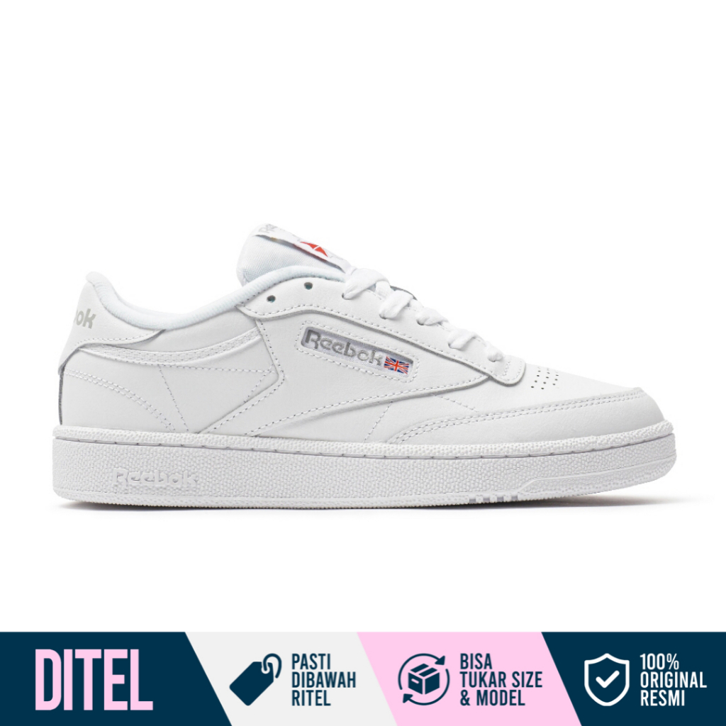Reebok Club C 85 White Sheer Grey AR0455