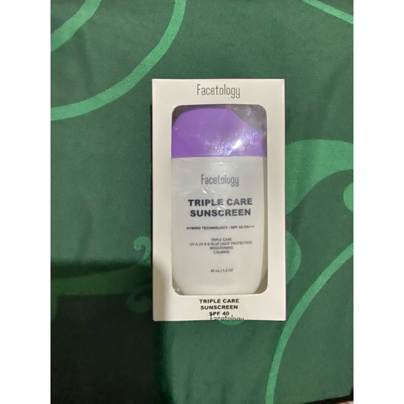 facetology sunscreen preloved