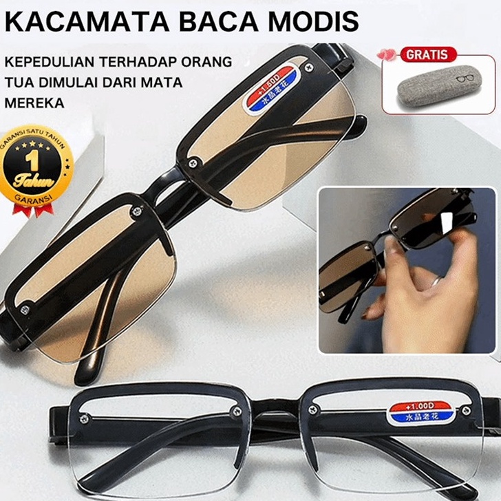 REKOMENDASI Imported from Germany HW Kacamata Baca kacamata baca dan jalan kacamata auto focus Perli