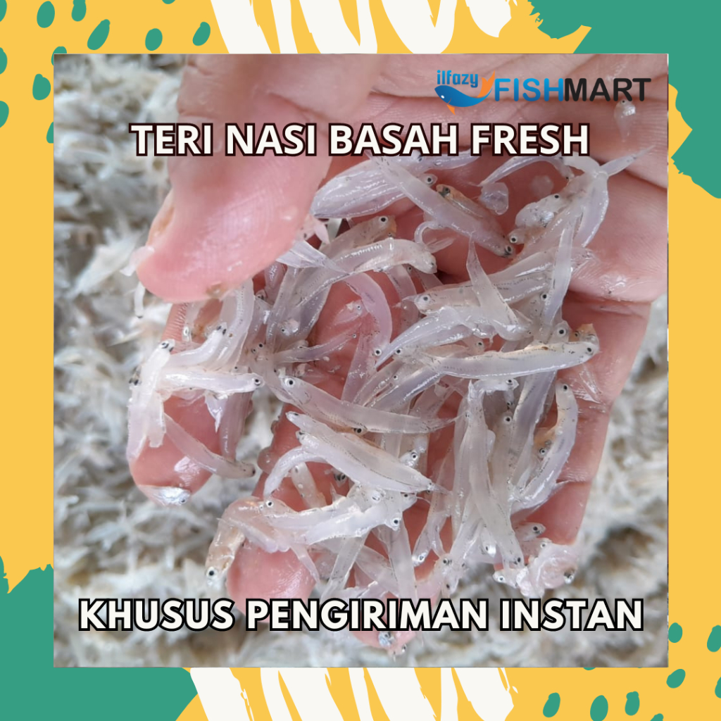 

Ikan Teri Nasi Basah Segar MPASI 500 gram