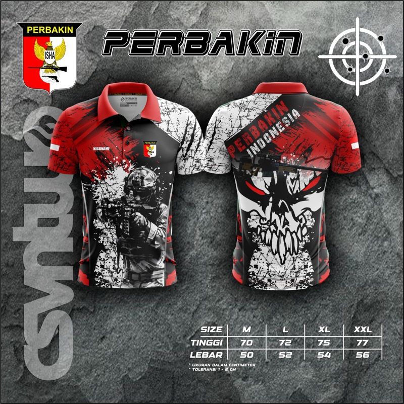 Jersey Perbakin / Jersey keren / Perbakin / Jersery Murah