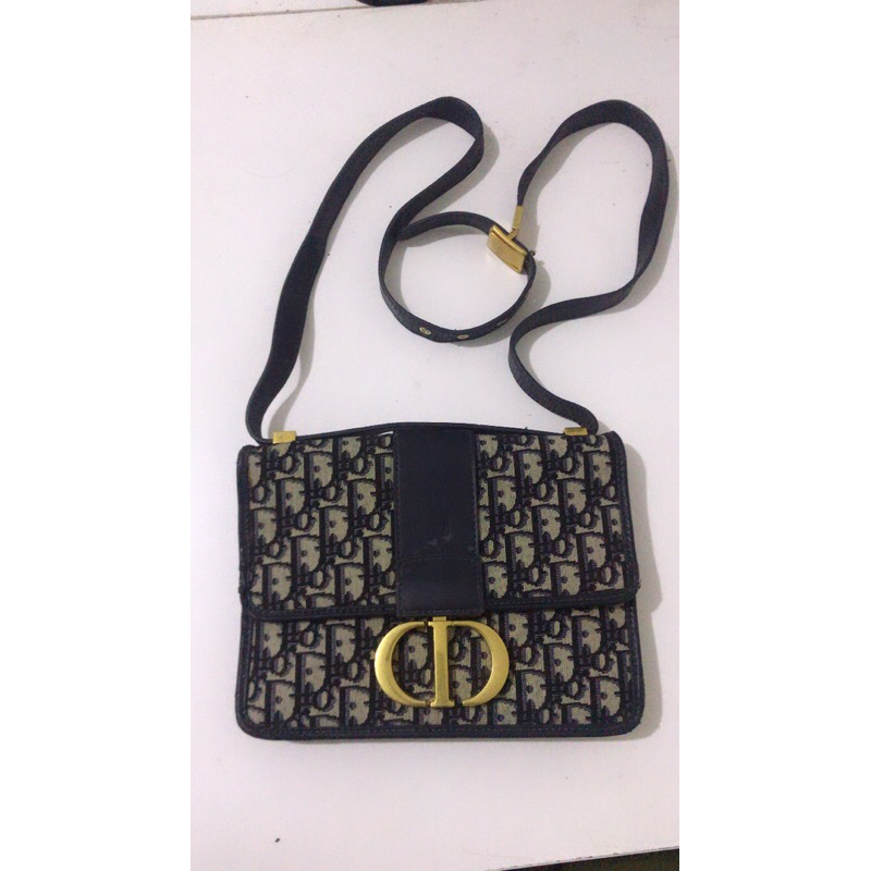 Preloved Tas Christian Dior Branded Lengkap Noser
