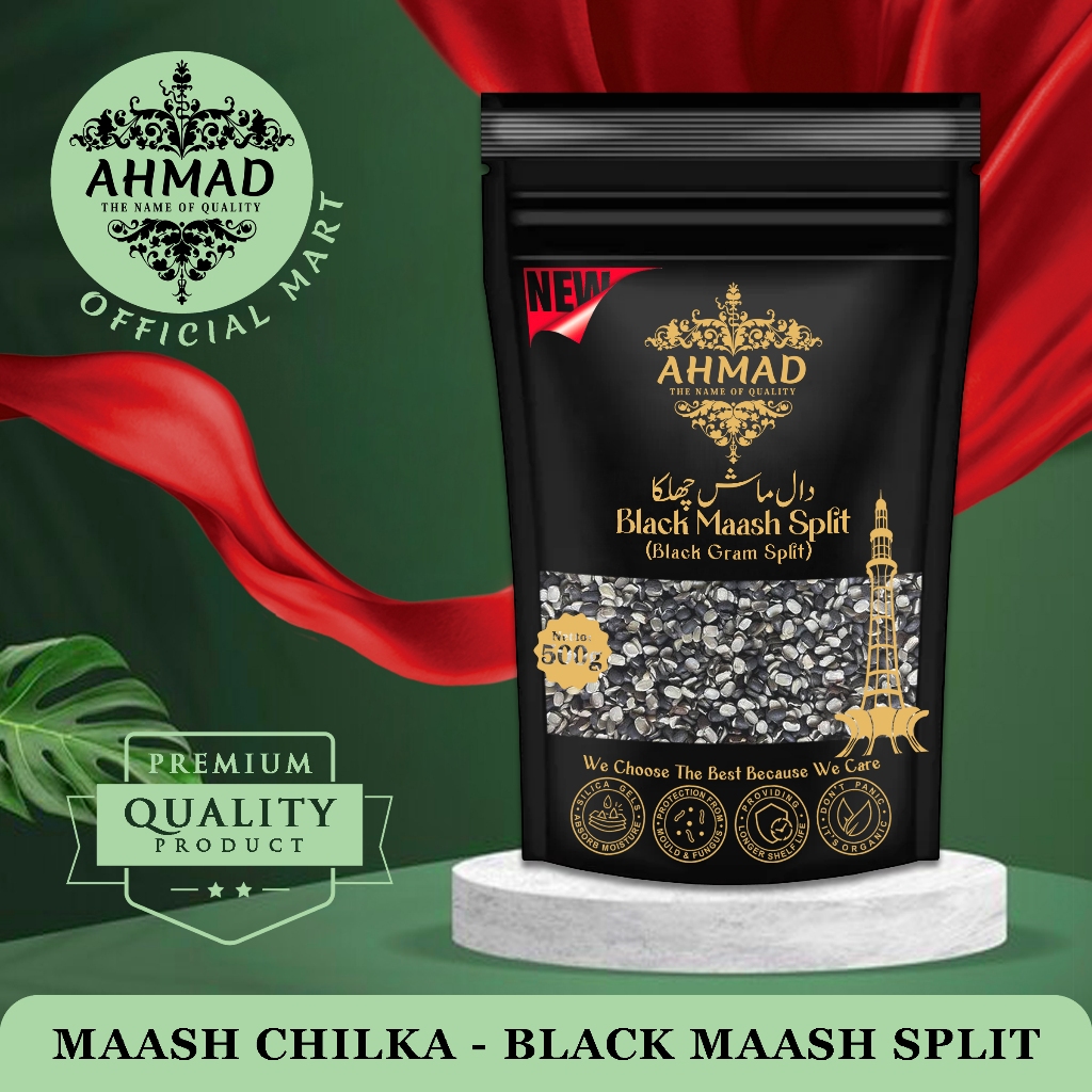 

AHMAD Maash Chilka – Urad Split – Black Gram Split