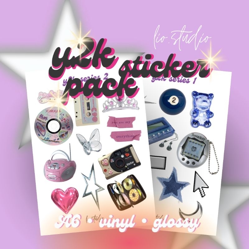 

sticker pack y2k by lio.studio