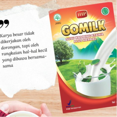 

GOMILK SUSU KAMBING ETAWA PLUS HERBAL RASA ORIGINAL 100% ORIGINAL SUSU BUBUK