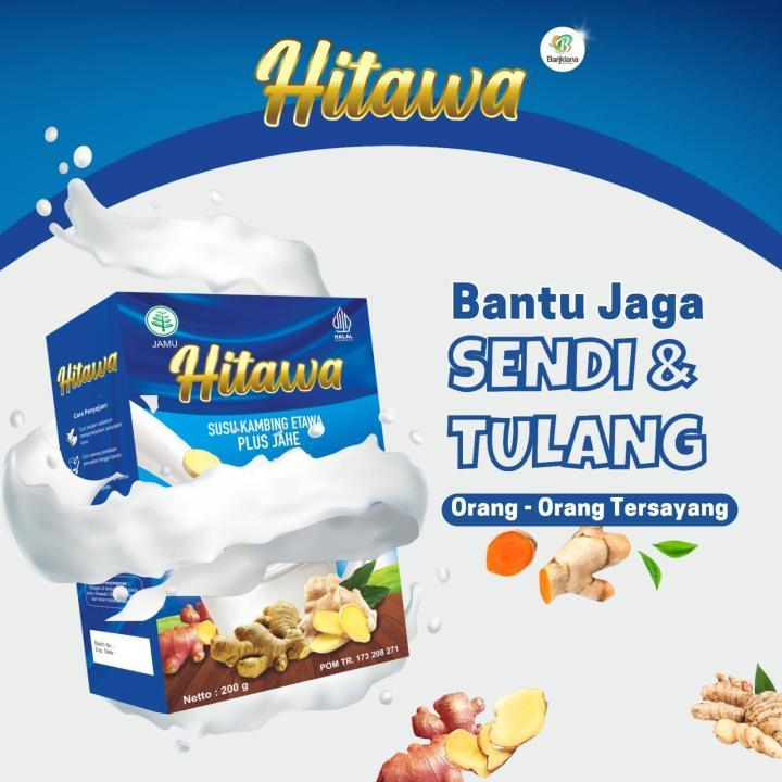 

HITAWA Susu Kambing Plus Jahe Solusi Untuk Atasi Nyeri Sendi dan Untuk Kesehatan