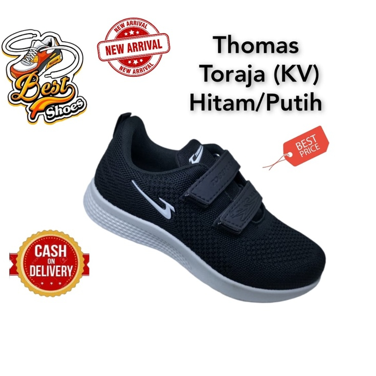 THOMAS JupiterTV) -THOMAS Toraja (T) &THOMAS Toraja(KV) - SEPATU SEKOLAH ANAK - SEPATU ANAK-SEPATU T