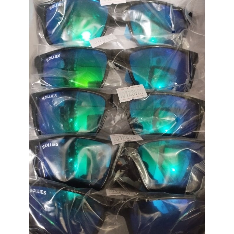 kacamata fhasion gaya mirror rollies/kacamata las gaya rollies hijau