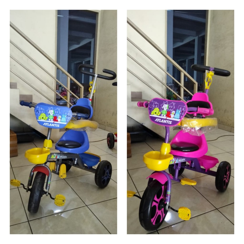 KHUSUS KARGO - Sepeda Anak Roda Tiga Atlantis Tricycle Atlantis SX-2020 Y4 31