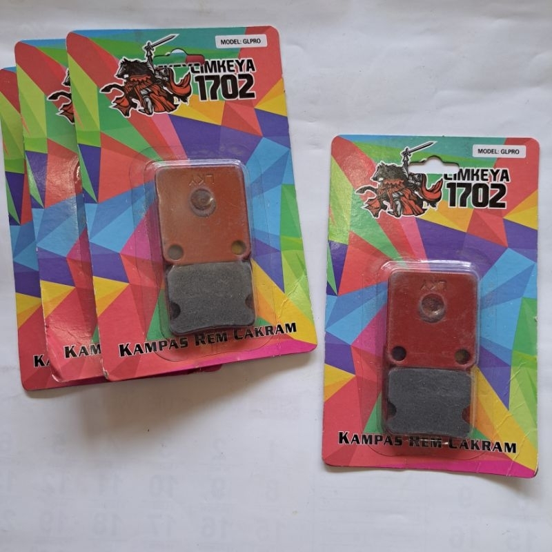 DISPAD SEPATU REM CAKRAM KAMPAS REM CAKRAM DEPAN GL PRO LIMKEYA