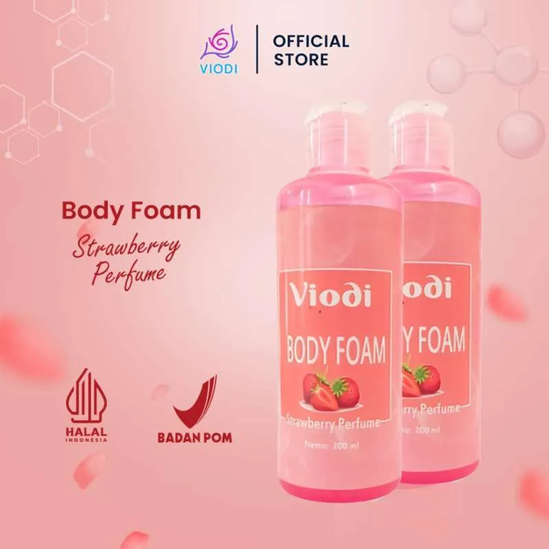 Viodi Body Foam 200 ml / sabun mandi viodi