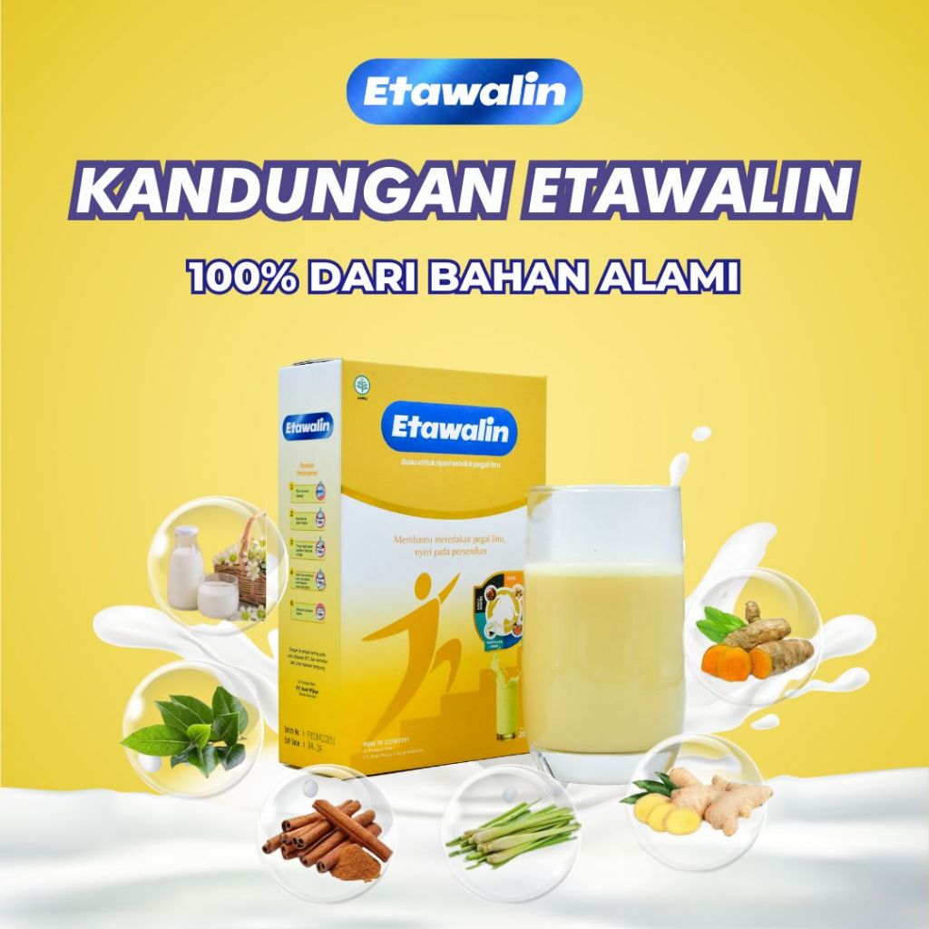 

Etawalin Susu Etawa Atasi Nyeri Sendi dan Asam Urat Official 3 Box