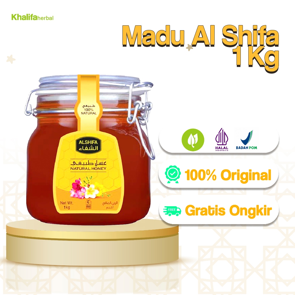 

Madu Al Shifa 1kg Natural Honey Asli Arab