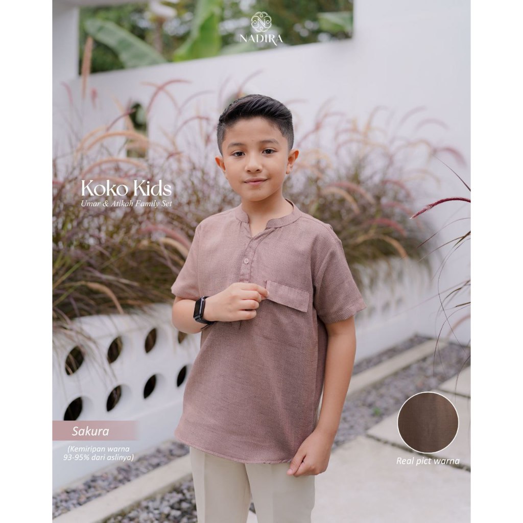 Umar Koko Kids | Sakura (S & M) by Nadirahijab