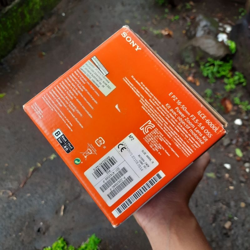 Kardus Sony a6000 box Sony a6000