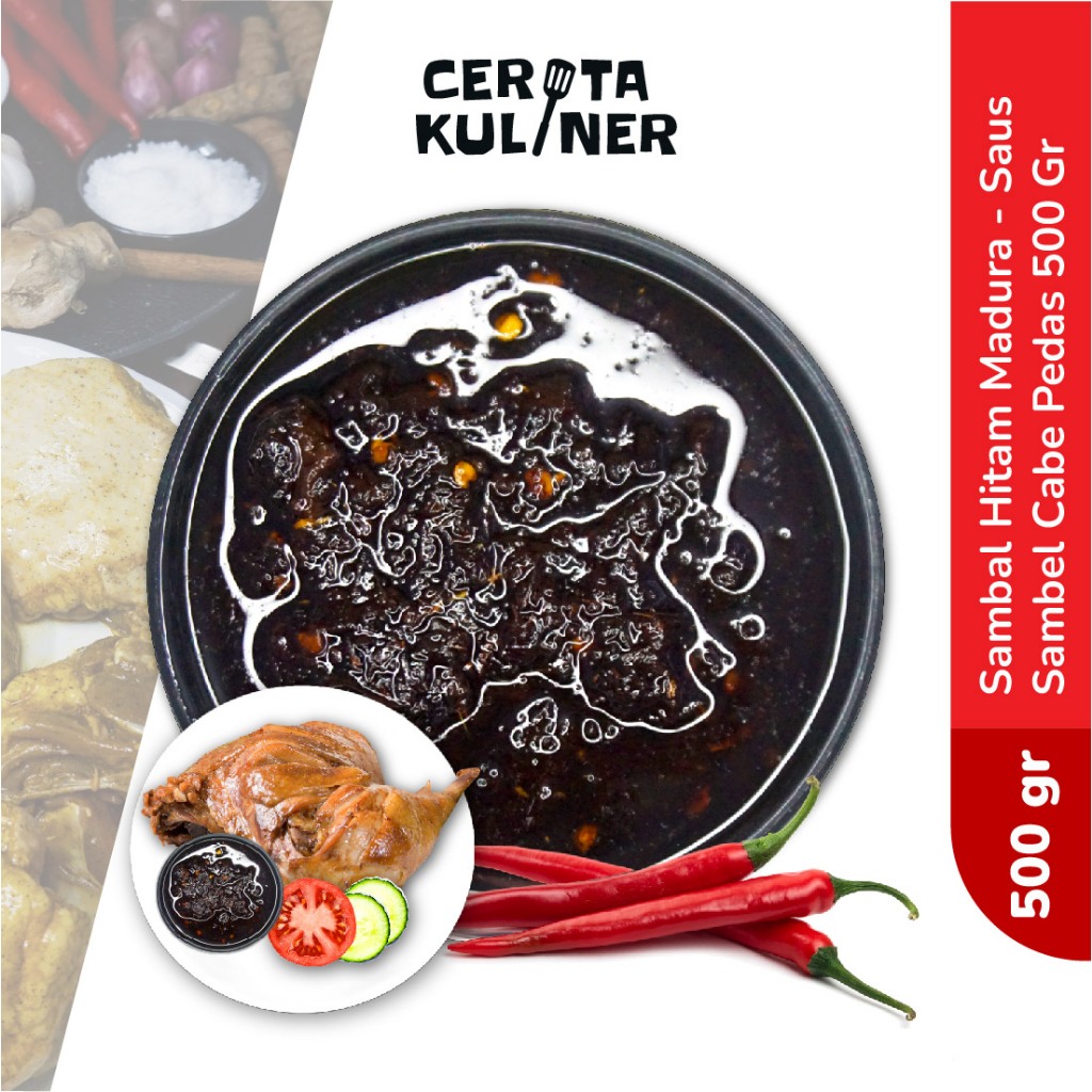 

Sambal Madura Saus Sambel Cabe Pedas 500gr