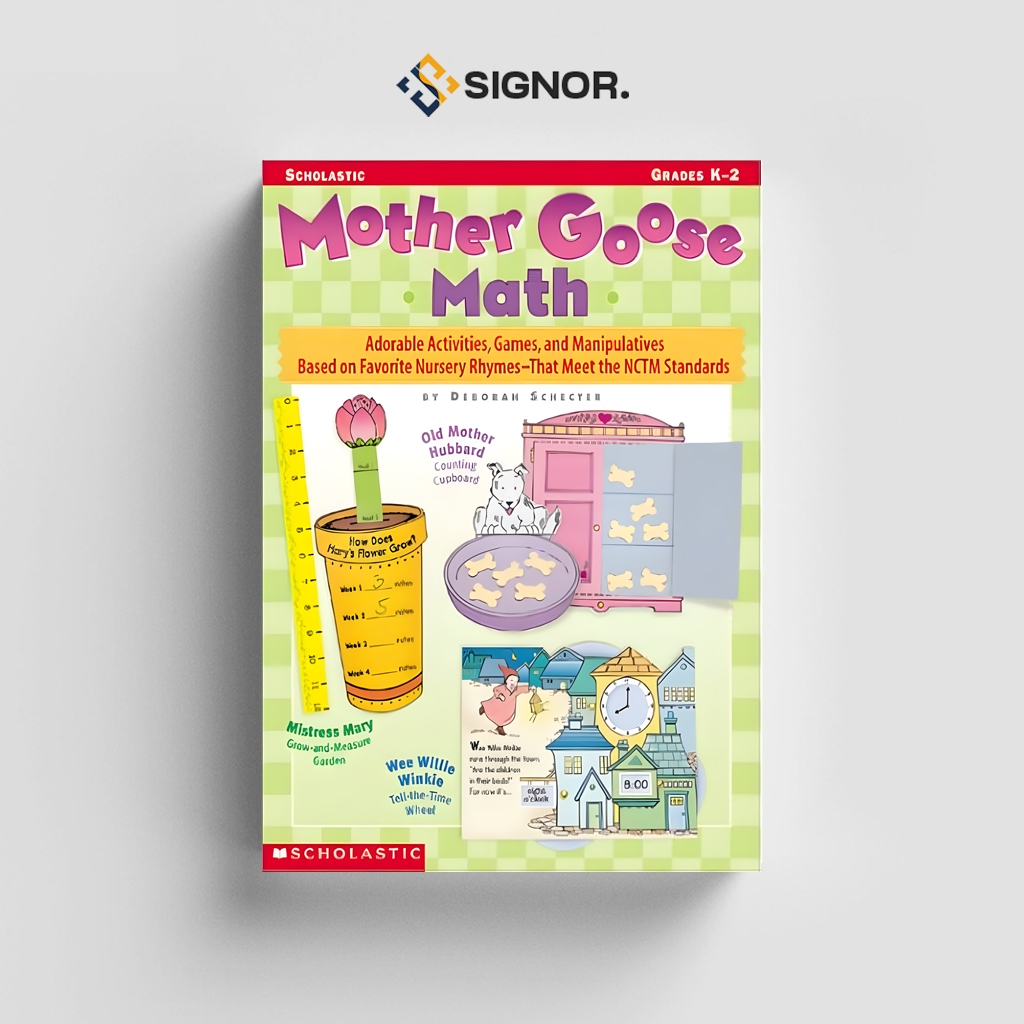 

[ENG1024] Scholastic Mother Goose Math Grades K-2 - Deborah Schecter