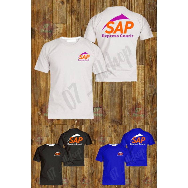Kaos Tshirt Baju Obral Murah Combed 30s KURIR EXPEDISI SAP EXPRESS Custom Pria wanita unisex